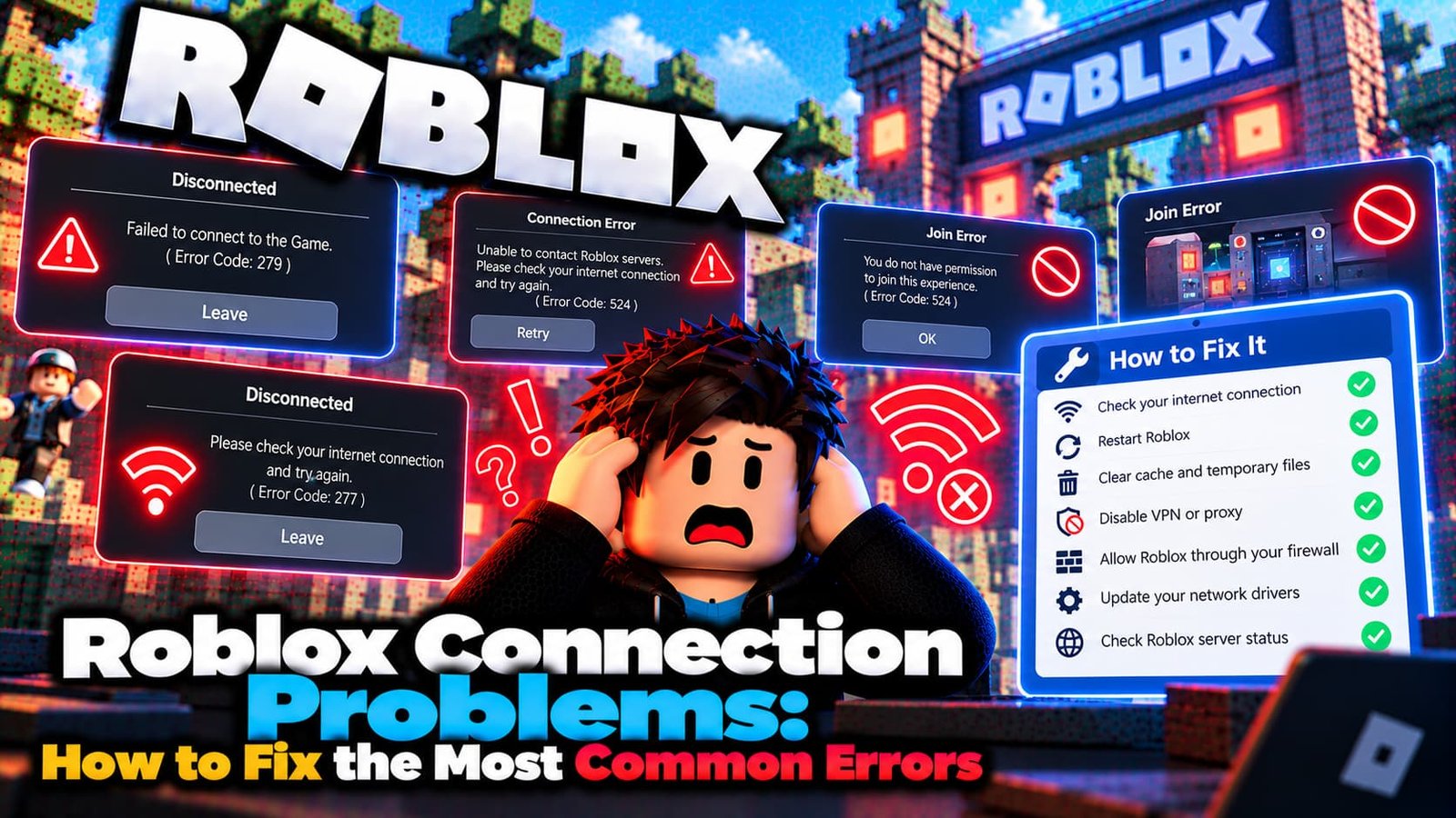 Roblox Connection Problems How to Fix the Most Common Errors