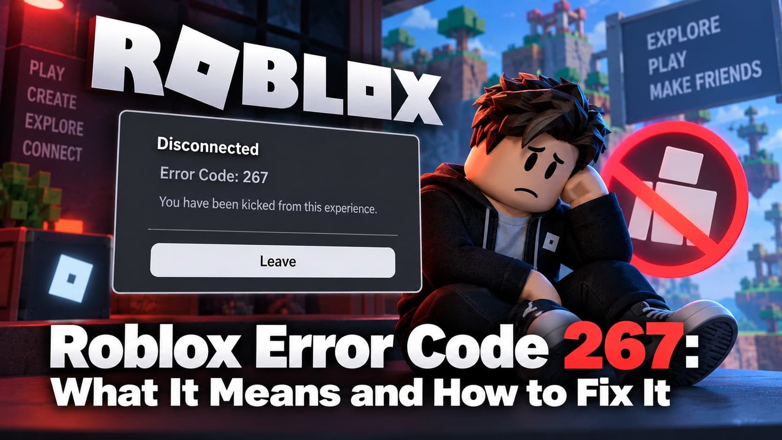 Roblox Error Code 267 What It Means and How to Fix It