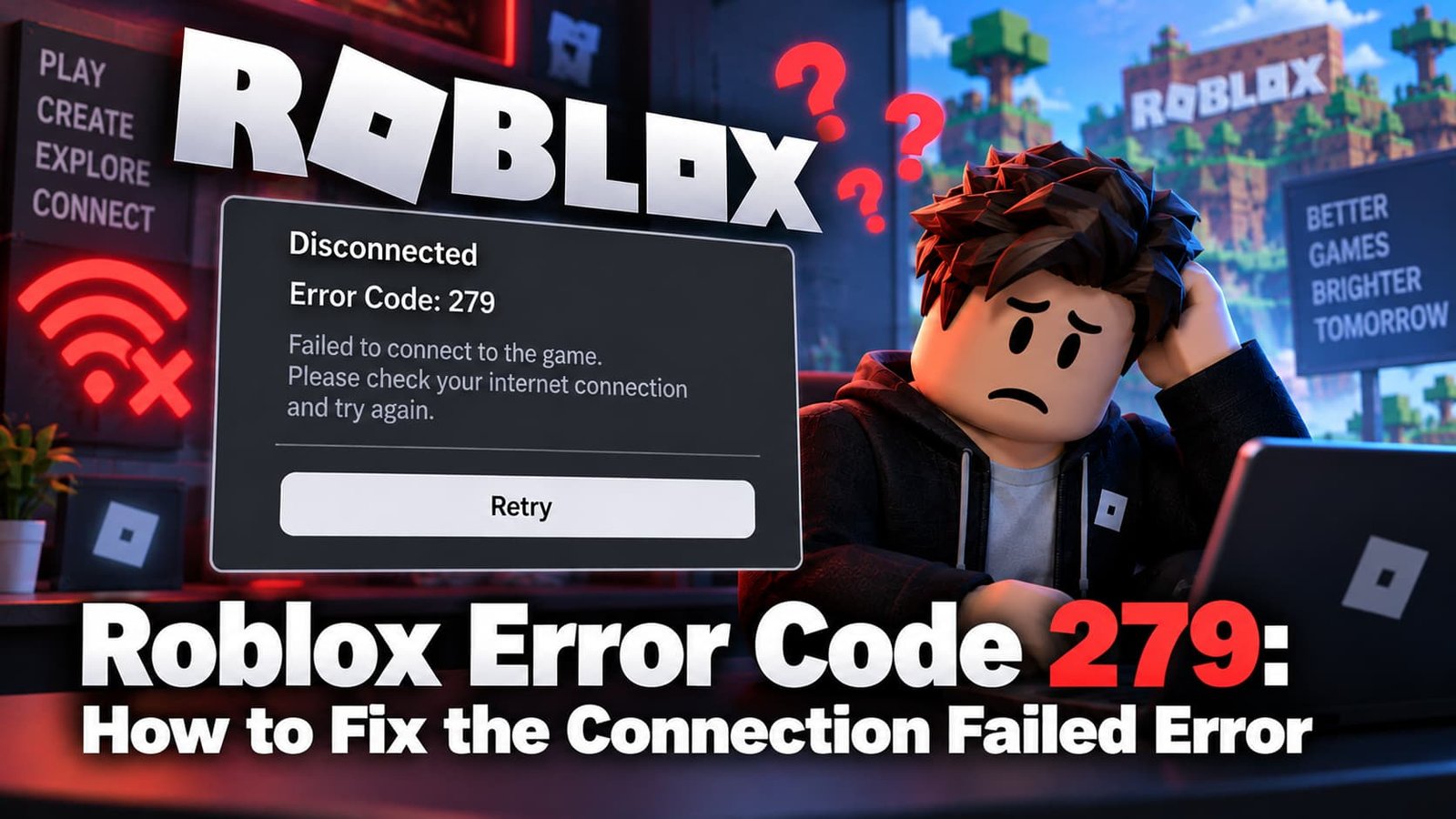 Roblox Error Code 279 How to Fix the Connection Failed Error